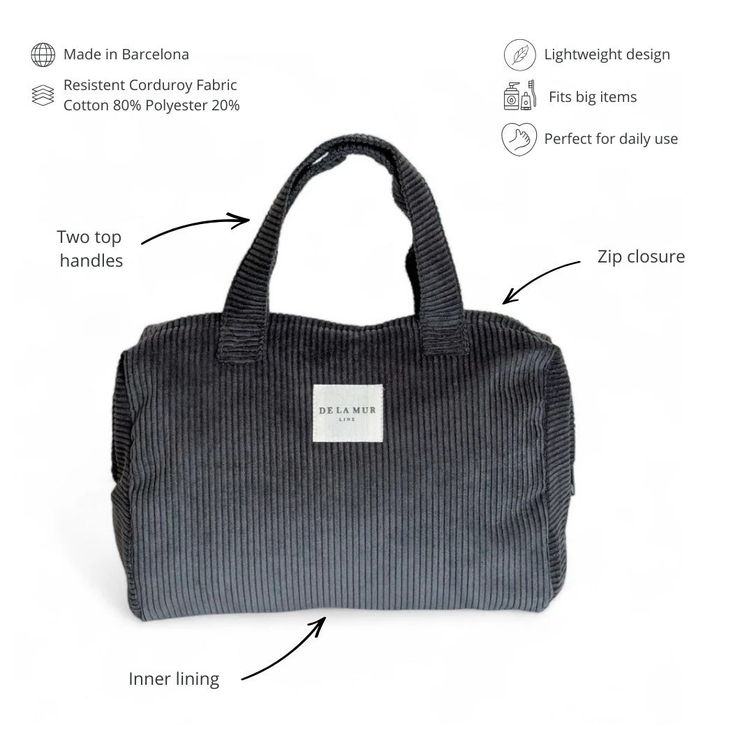 Trousse de toilette extra large avec poignées Boni