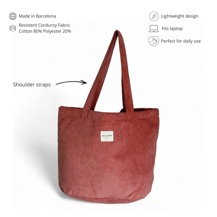 Large Tote Coral