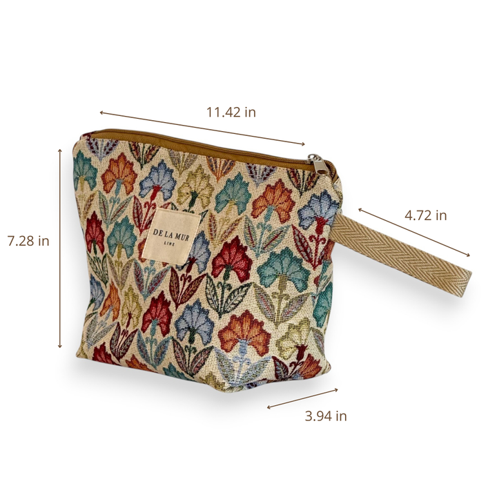 Large Makeup Bag Flora