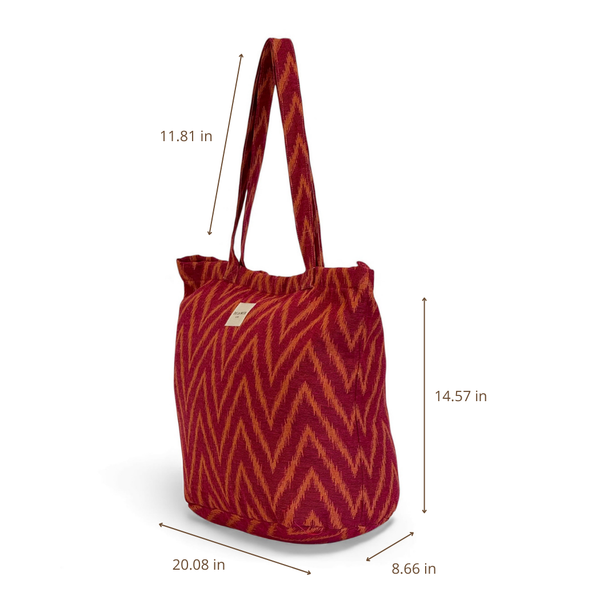 Large Zippered Bag Fuego
