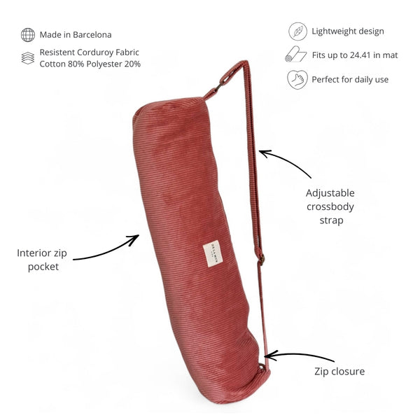 Yoga Mat Bag Coral