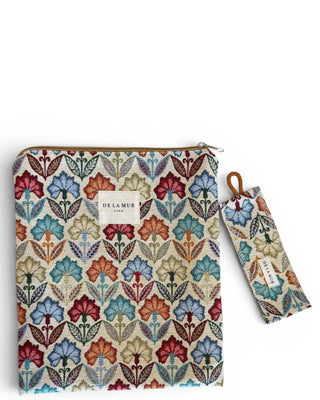 Book Cover With Matching Bookmark Flora