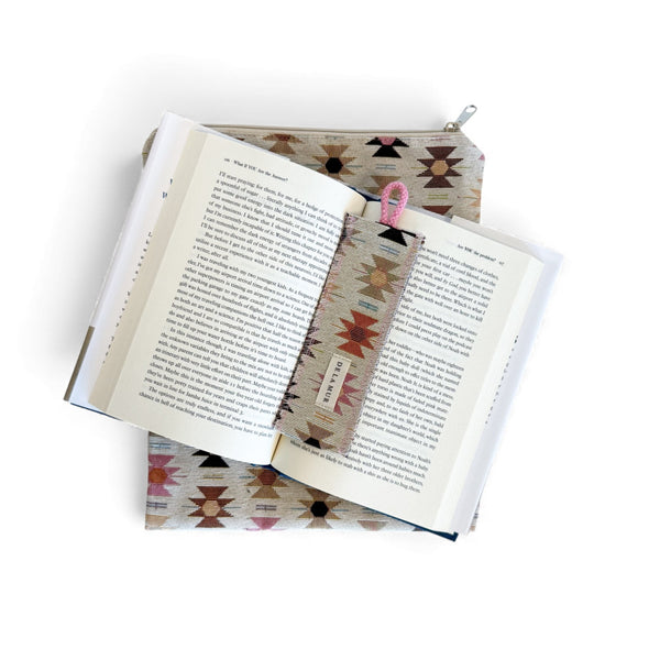 Book Cover With Matching Bookmark Royal
