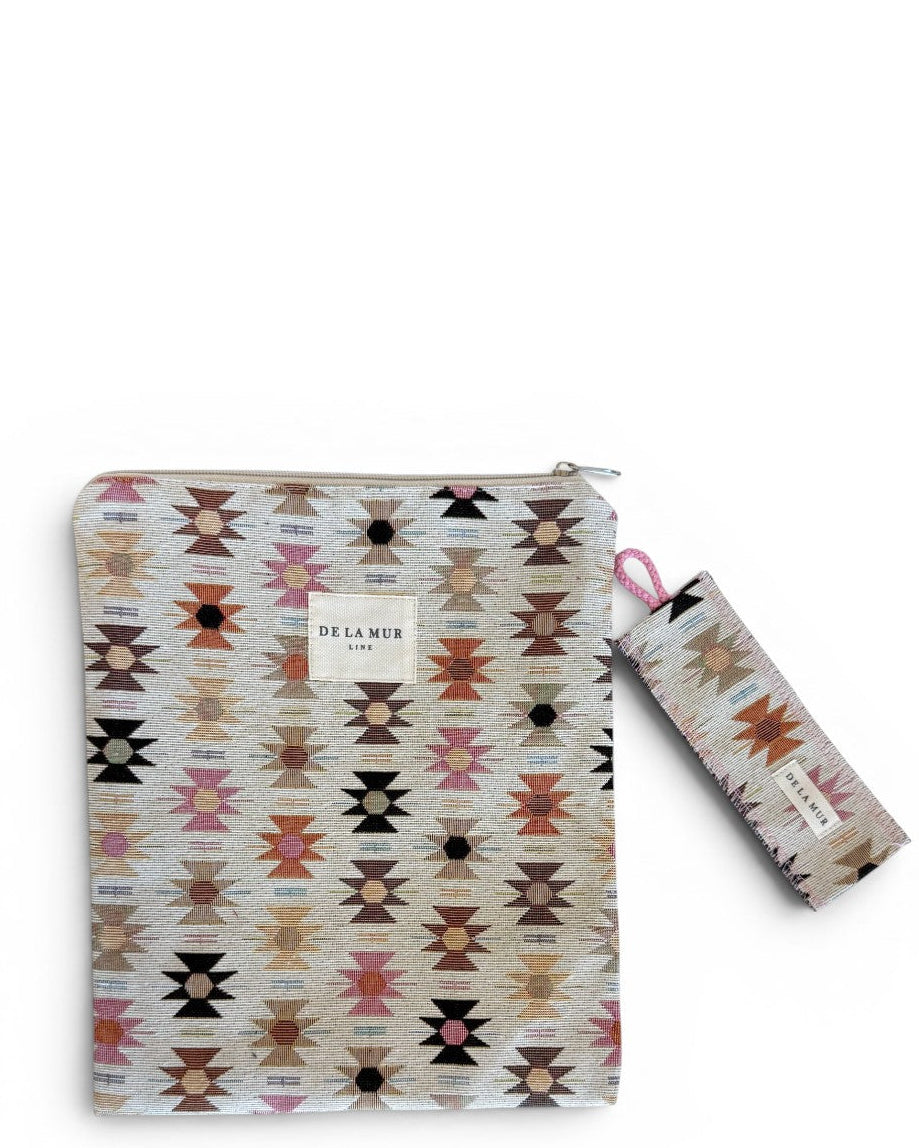 Book Cover With Matching Bookmark Royal