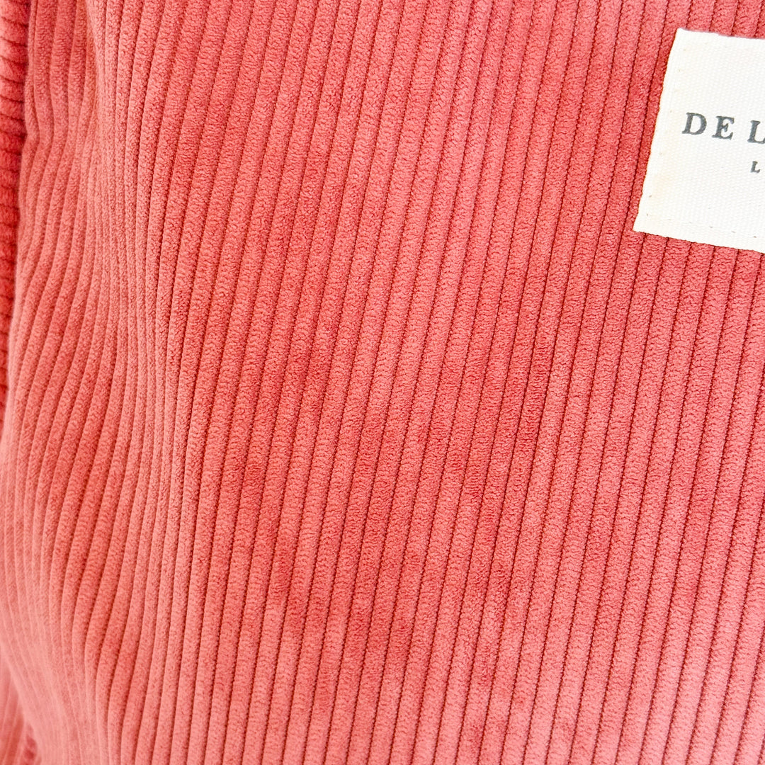 Zippered Tote Bag Coral