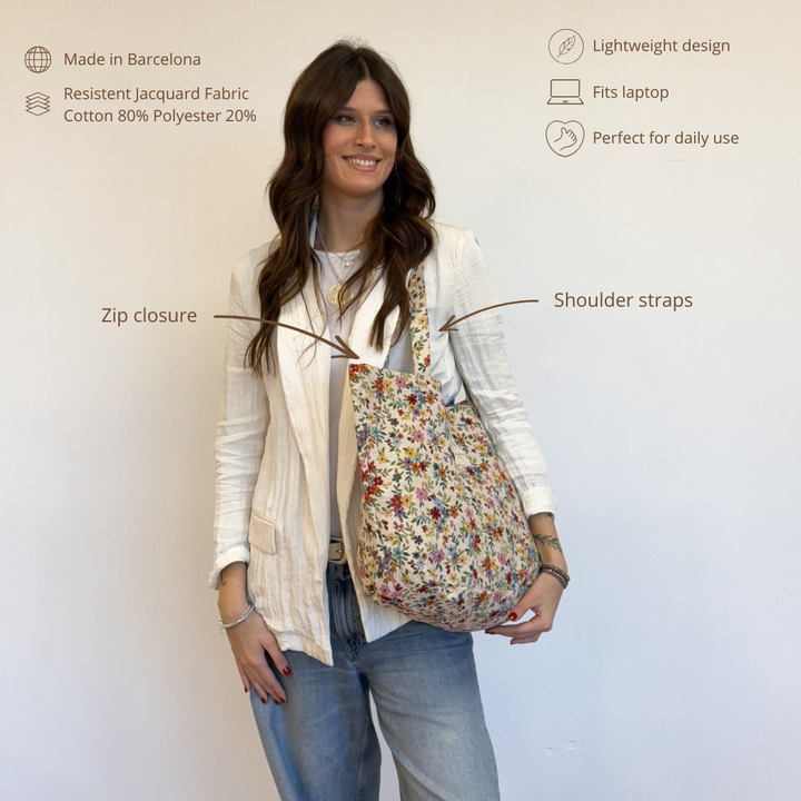 Large Zippered Bag Blum