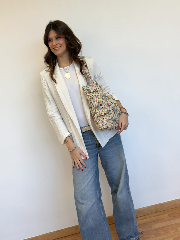 Medium Zippered Bag Blum