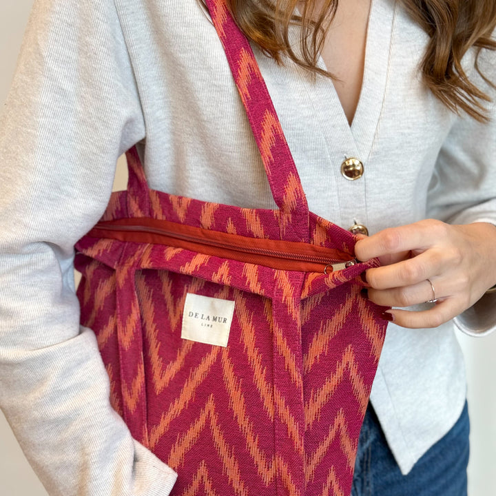 Medium Zippered Bag Fuego