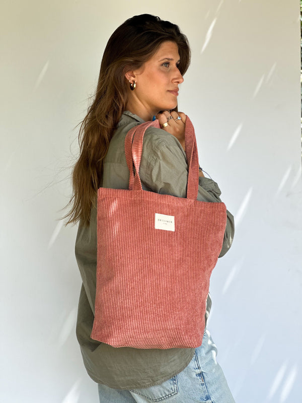 Medium Tote Bag Coral