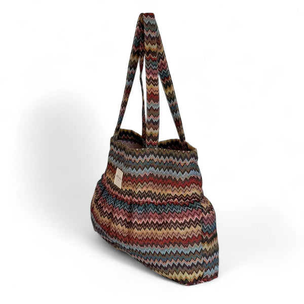 Medium Ruffle Tote Bag Monte