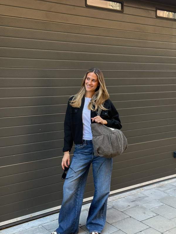Medium Ruffle Tote Bag Dana