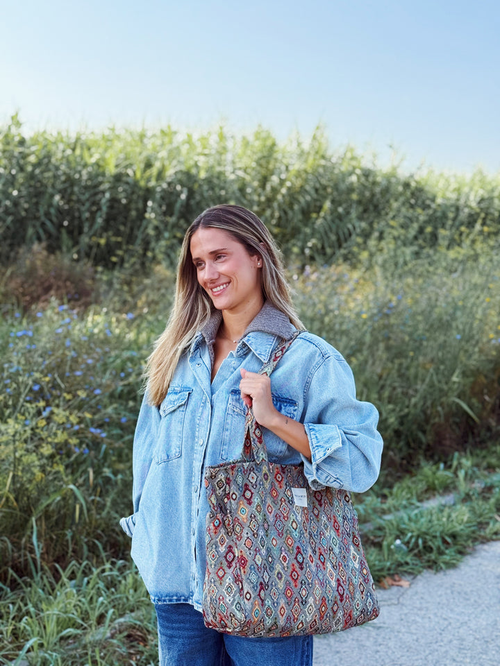 Sac à fermeture éclair en blé
