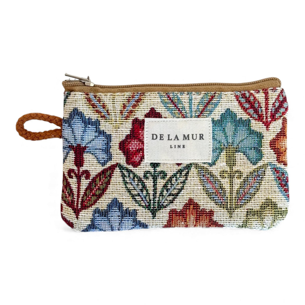 Floral Jacquard Coin Purse – Multicolor (Flora)