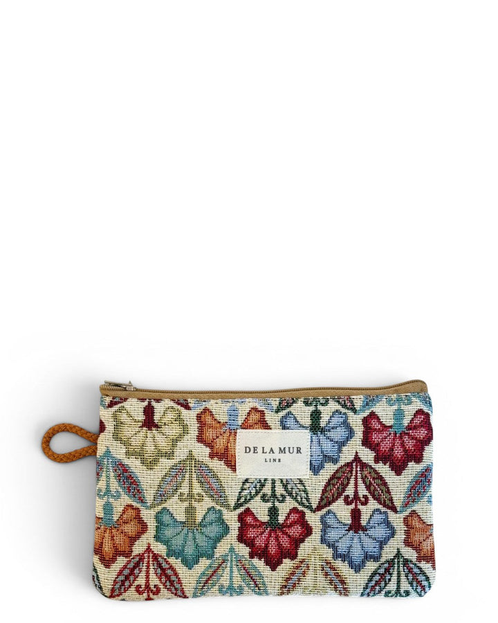 Small Makeup Bag / Coin Purse Flora