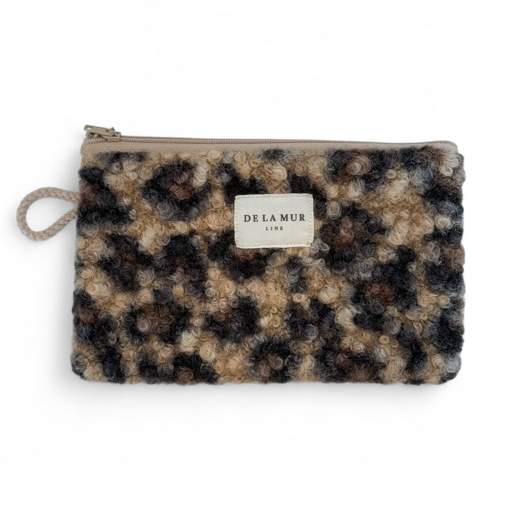 Mini trousse de toilette marron