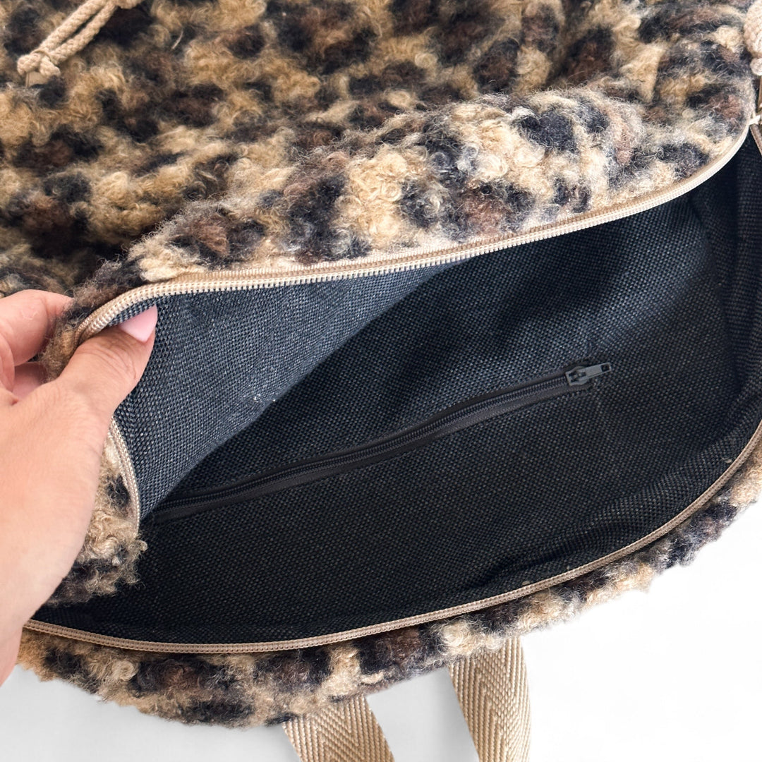 Sac à dos de poche marron