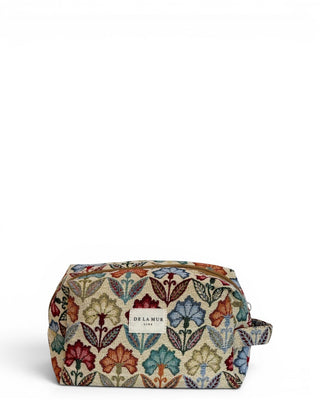 Squared Makeup Bag Flora