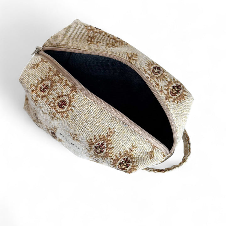 Trousse de toilette moyenne en plumes