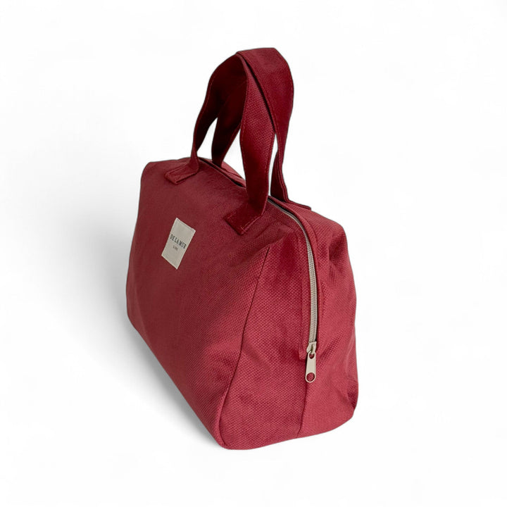 Trousse de toilette extra large avec poignées en acier