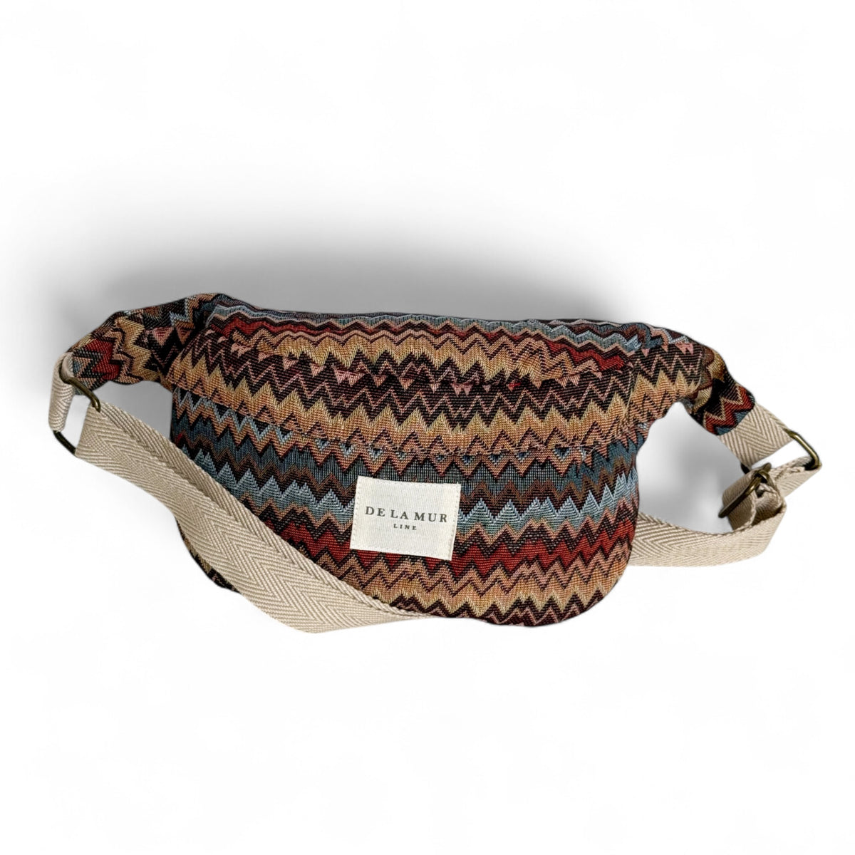Zigzag Jacquard Fanny Pack – Multicolor (Monte)