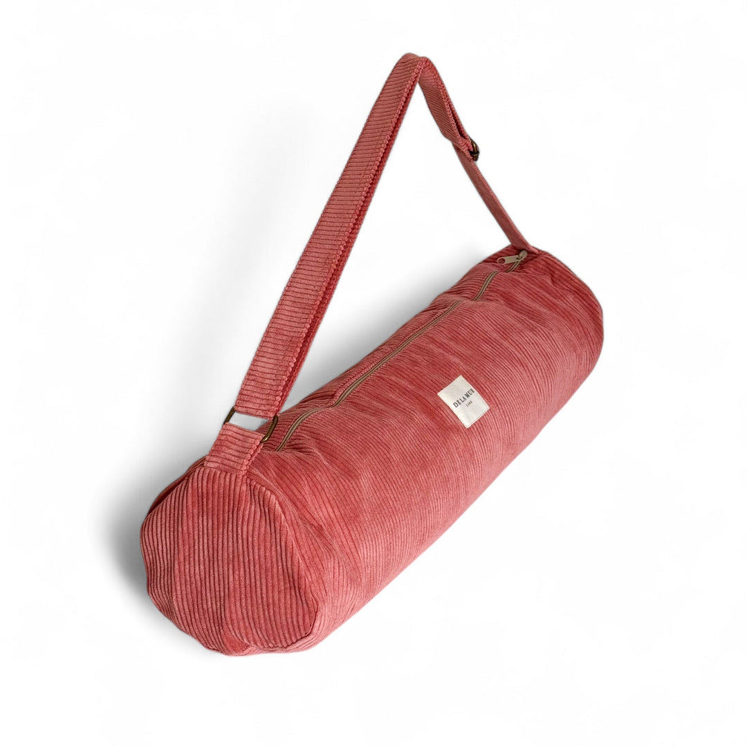 Sac pour tapis de yoga corail
