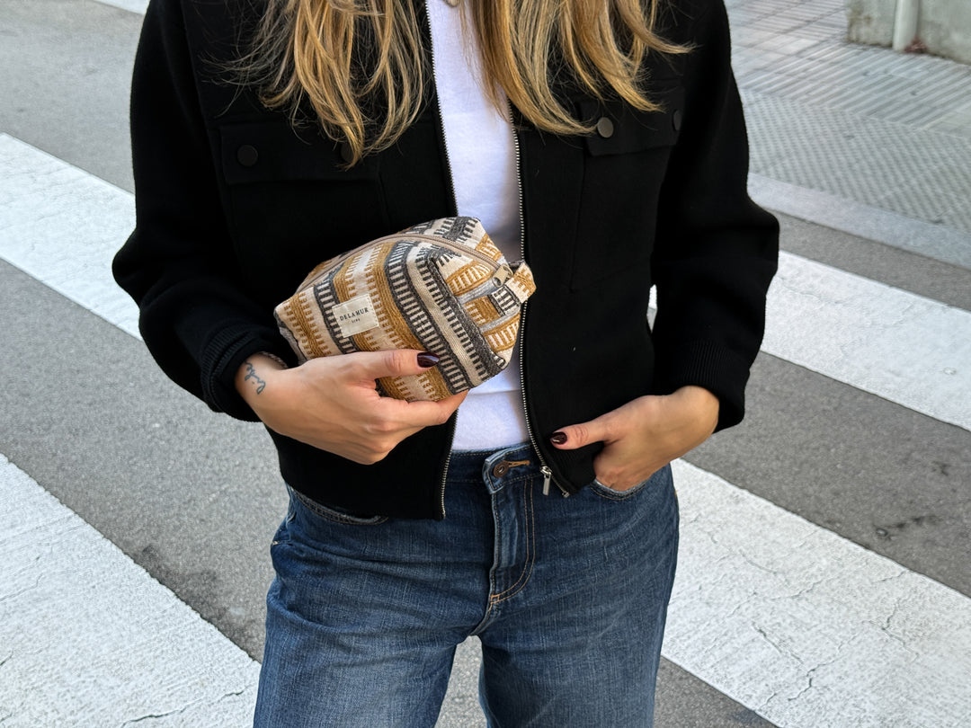 Square Makeup Bag Tron