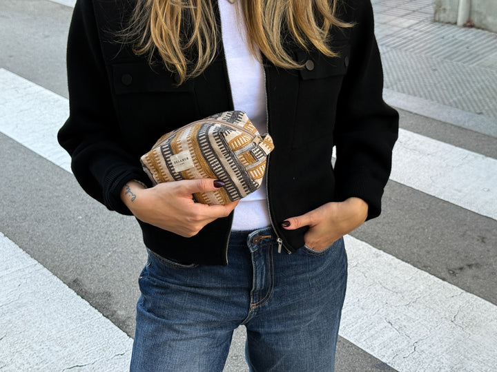 Square Makeup Bag Tron